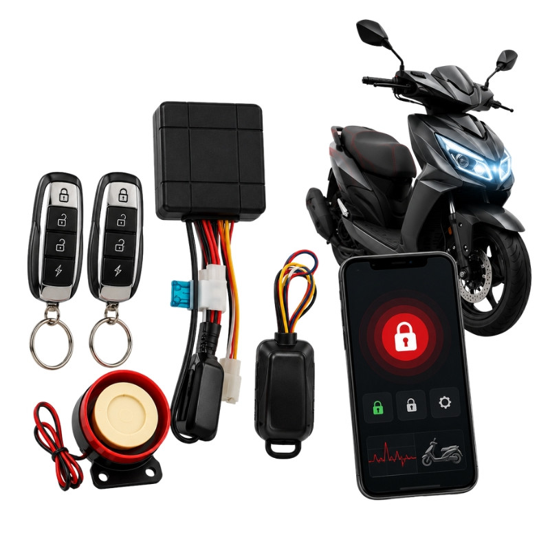 Alarme Bluetooth scooter moto connectée | JM Motors
