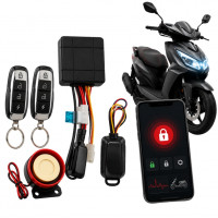 Alarme Bluetooth scooter moto connectée | JM Motors