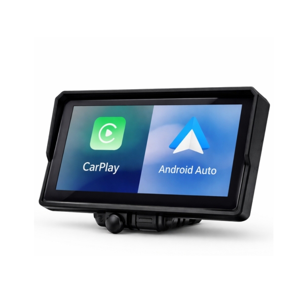 Écran CarPlay Android Auto installé sur support