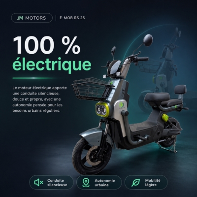 100 pour cent électrique E-MOB RS 25