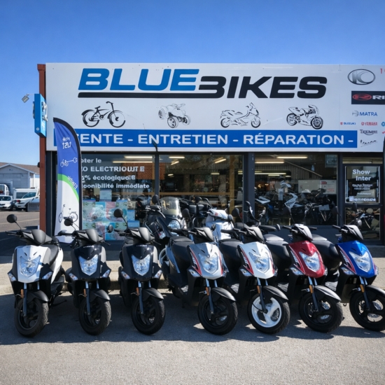 Blue Bike partenaire deux-roues