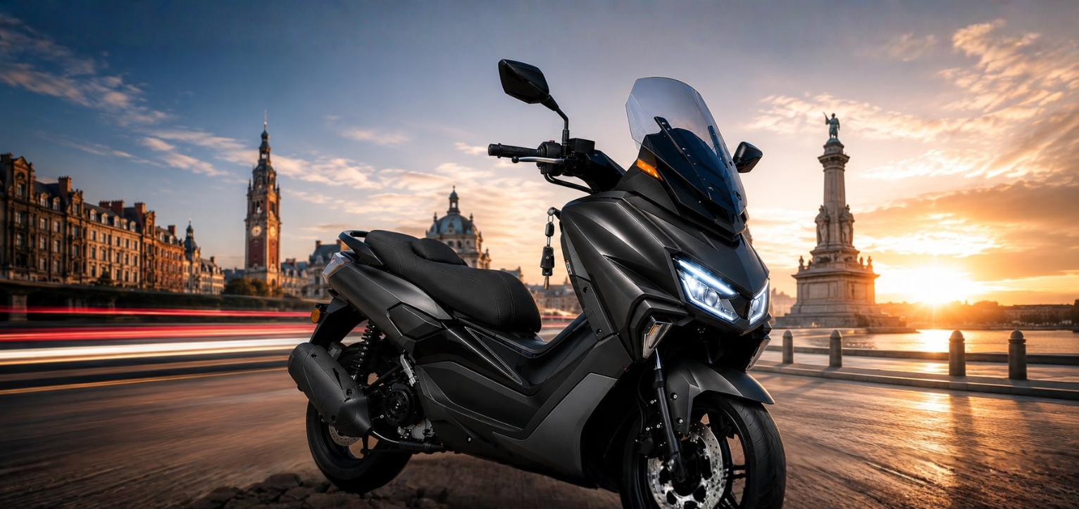 R-Max 50cc line style look sportif Paris