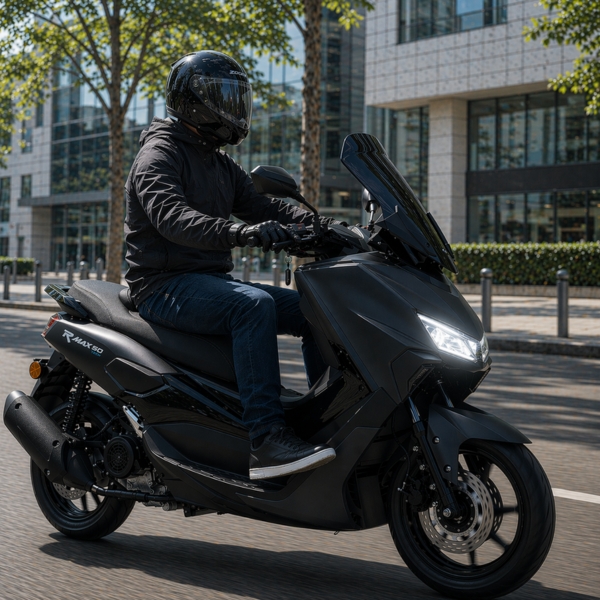 Confort du scooter R-Max 50cc