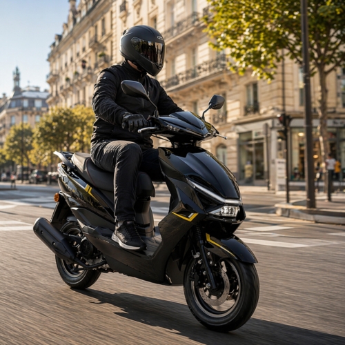 Confort au quotidien du Santana Evo 50cc