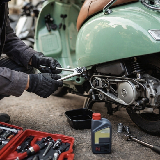 Entretien scooter à Paris : les différents types de révision scooter 50cc et 125cc chez JM Motors