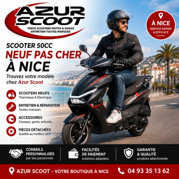 Scooter 50cc neuf pas cher à Nice on vend des scooter JM Motors